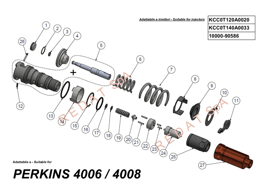 PERKINS 4006 / 4008